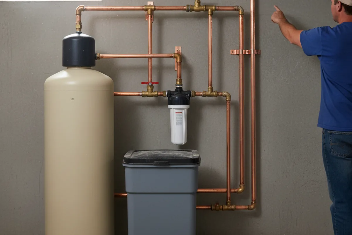 Whole-house water treatment system installed in Barre